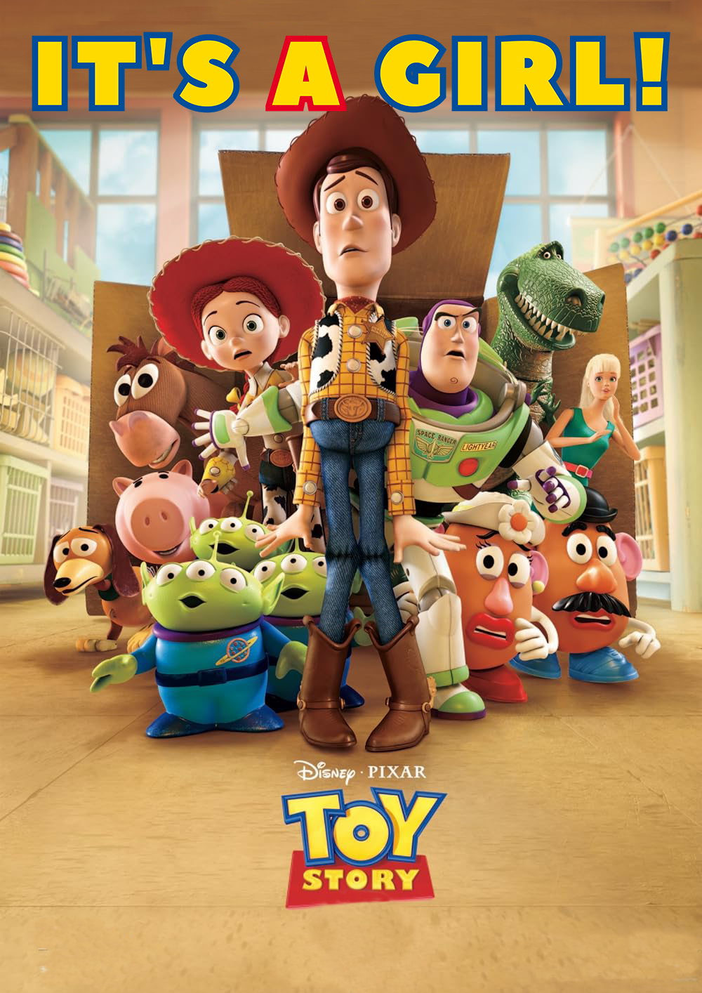 Toy Story gender announcement movie