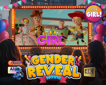 Toy Story Movie Baby Reveal Girl 